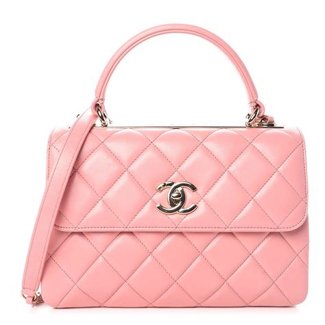 chanel hand bag pink|chanel pink bag 2021.